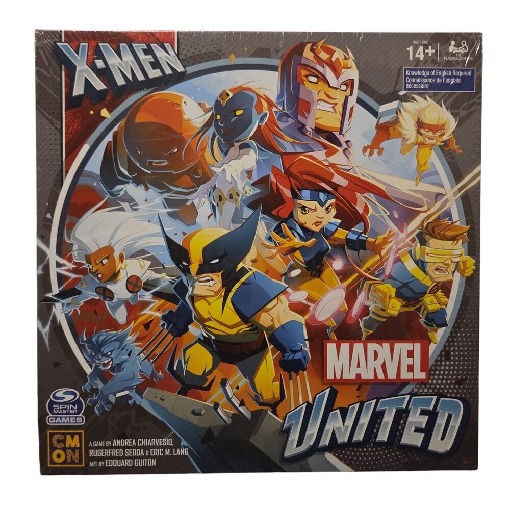 Spin Master Marvel United: X-Men Core Set Board Game - New